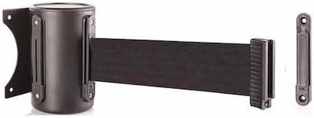 Alt view image 2 of 5 - US Weight U2500 Crowd Control Wall Mount with 8 Black Retractable Belt with Safe Braking System and Locking Button