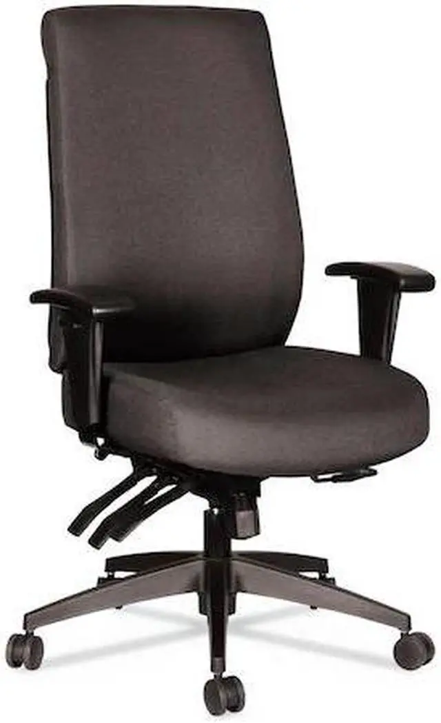 Alt view image 6 of 20 - Alera Wrigley Series 24/7 High Performance High-Back Multifunction Task Chair Black HPT4101