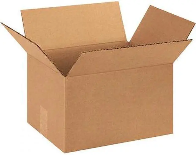 Main image of PARTNERS BRAND 1398 Corrugated Boxes, 13" x 9" x 8", Kraft, 25/Bundle