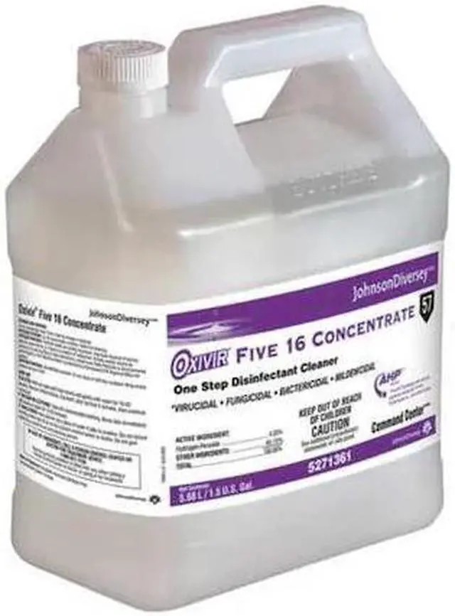 Main image of DIVERSEY 5271361 Disinfectant Cleaner , 1.5 gal. Jug , Unscented ,