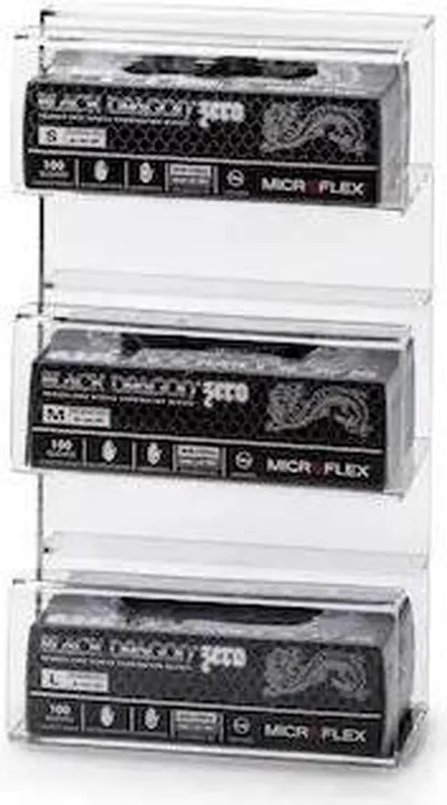 Main image of OMNIMED 305328 Acrylic Top Open Glove Box Holder(s) (Triple