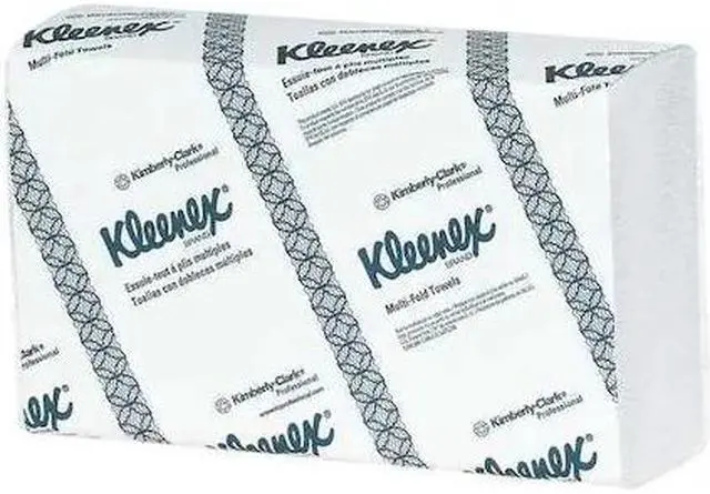 Main image of KLEENEX TTWMTK Multifold Paper Towel, 150 Sheets, White, PK16