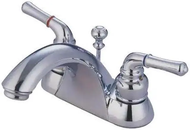 Alt view image 2 of 2 - Kingston Brass KB2621 Two Handle 4 in. Centerset Lavatory Faucet with Retail Pop-up