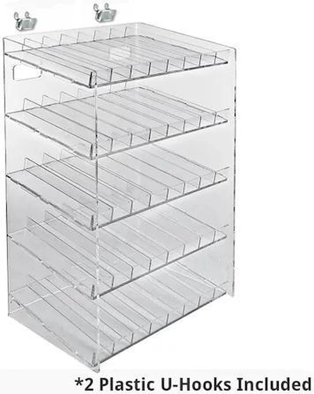 Main image of AZAR DISPLAYS 222685 5 Tier 40 Comp. Cosmetic Nail Polish Display 12"W x 8.5"D