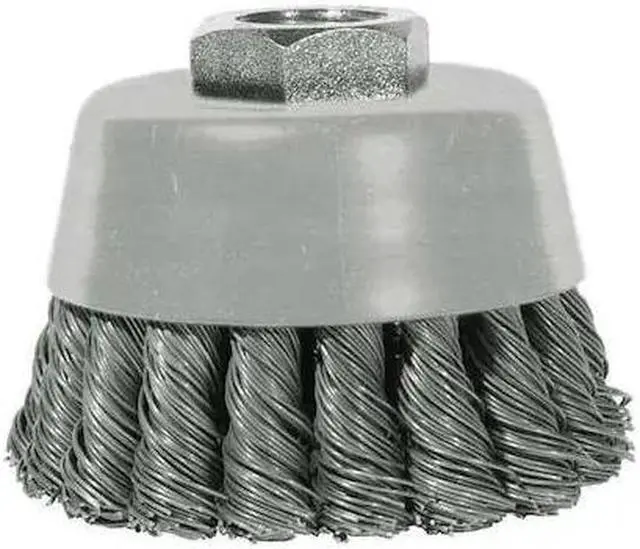 Main image of CENTURY DRILL & TOOL 76021 Industrial Angle Grinder Cup Wire Brush