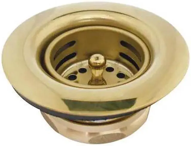 Main image of KINGSTON BRASS K461BPB K461BPB Kitchen Sink Duo Basket Strainer