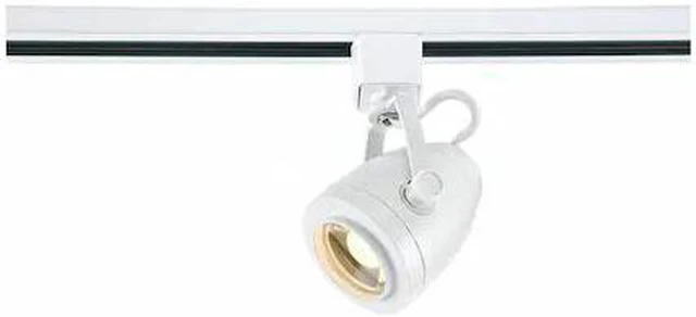 Main image of NUVO TH411 1-Light, LED, 12W Track Head, Pinch Back, White, 24 Deg. Beam