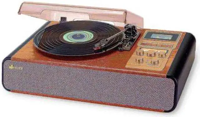 Main image of JENSEN JTA-385T2 Turntable with Cassette and Radio