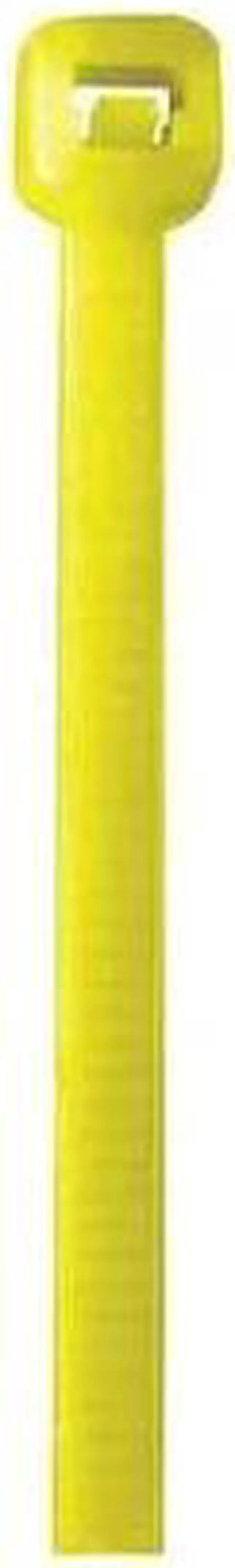 Main image of PARTNERS BRAND CT145J Cable Tie, 14 in L, Fluorescent Yellow, Nylon, 50 lb