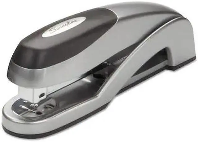 Alt view image 2 of 7 - Swingline Desktop Stapler 210 Cap. 35450 Staples 2-25 Sht SLVR 87801