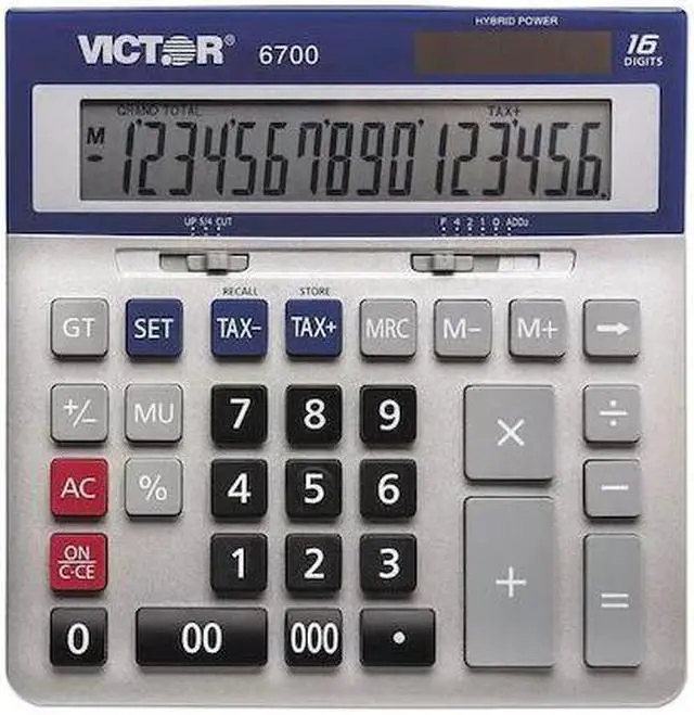 Main image of Victor 6700 Large Desktop Calculator 16-Digit LCD