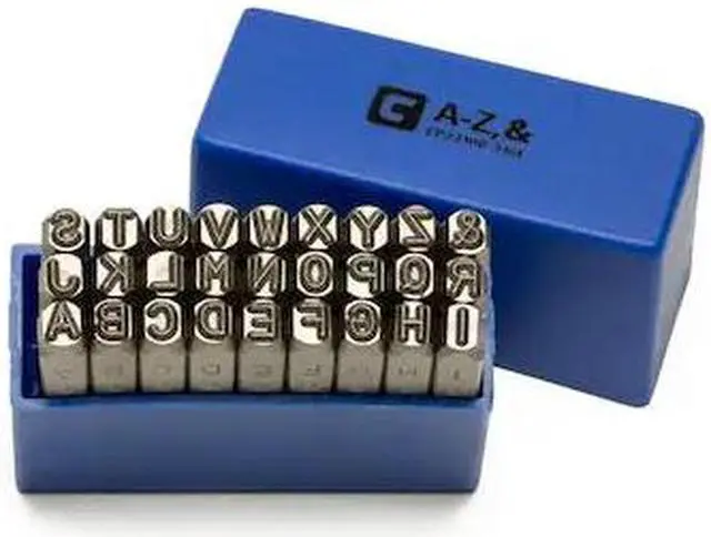 Main image of CAPRI TOOLS CP23100-316L Professional 3/16 in Letter Stamp Set, 27 pcs