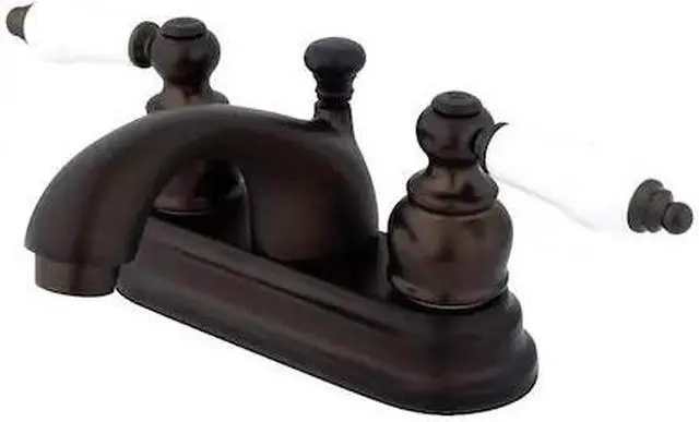 Alt view image 3 of 4 - Kingston Brass KB2605PL Two Handle 4 in. Centerset Lavatory Faucet with Retail Pop-up