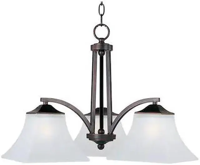Main image of MAXIM LIGHTING 20094FTOI Aurora 3-Light 22.5" Wide Oil Rubbed Bronze Chandelier