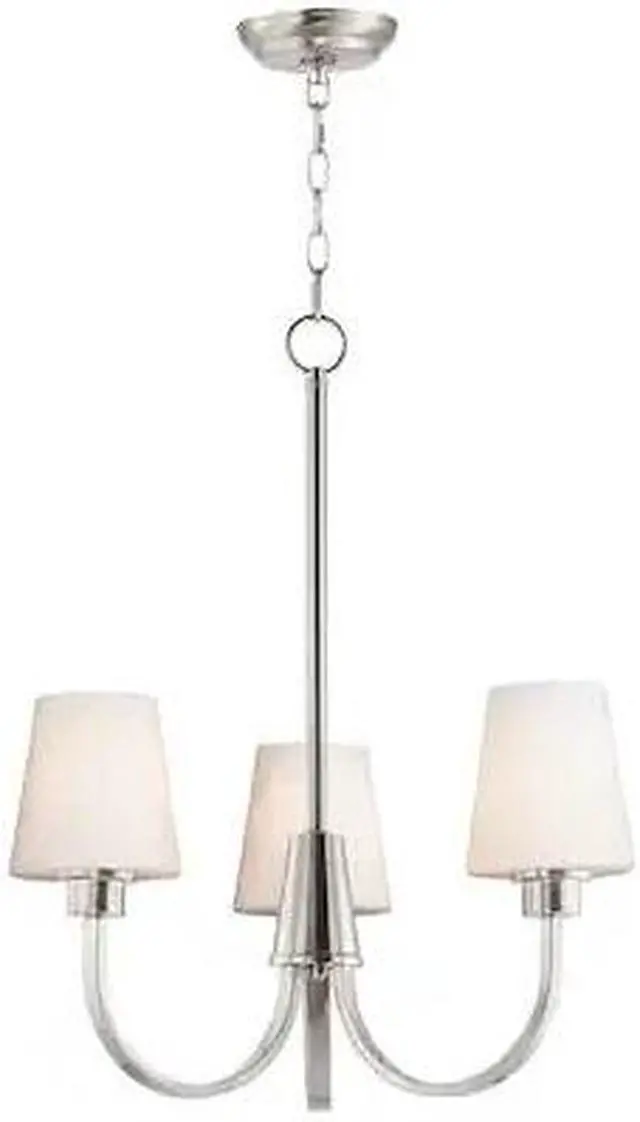 Main image of MAXIM LIGHTING 11823SWSN Shelter 3-Light 20" Wide Satin Nickel Chandelier