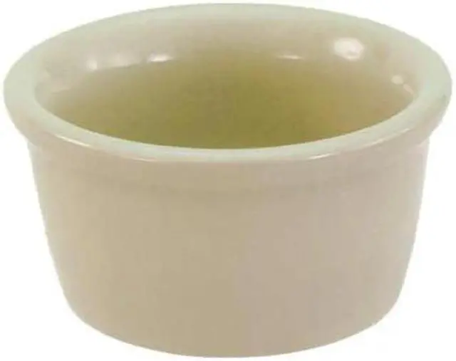 Main image of CRESTWARE CM76 Ramekin,Bone White,3-1/2 oz.,PK36