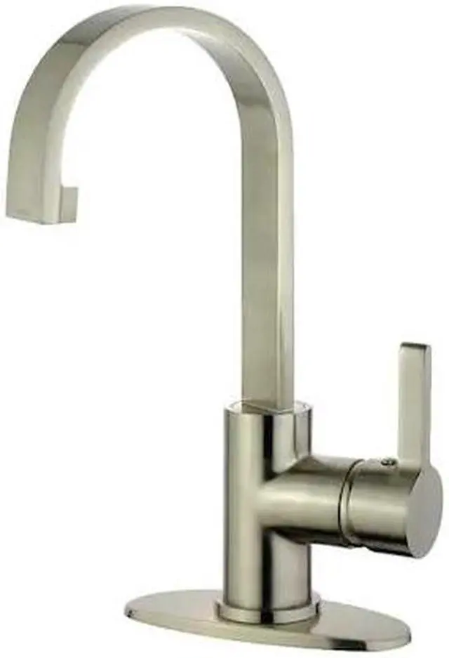 Alt view image 2 of 7 - Fauceture LS8218CTL Continental Single-Handle Bathroom Faucet, Brushed Nickel