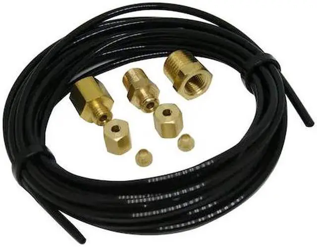 Alt view image 2 of 3 - Mechanical Air Pressure Gauge Connection Kit Bulldog Winch