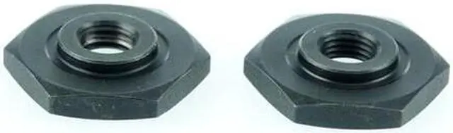 Main image of WEILER 56484 Tiger Abrasives Adapting Nuts, for 3/8-24 Threads, 5/8 Arbor Hole,