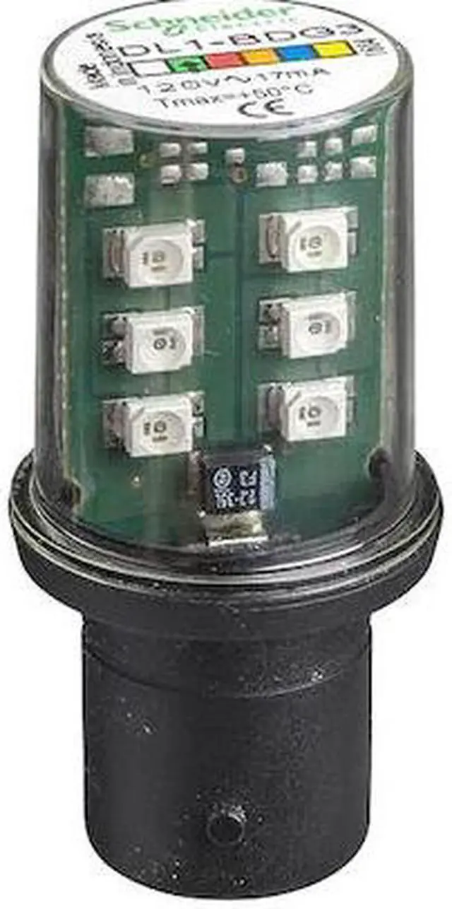 Alt view image 2 of 2 - LED Lamp, Green, 120VAC