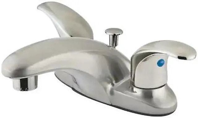 Alt view image 3 of 3 - LEGACY 4 CENTER SET SN, W/POP-Satin Nickel Finish