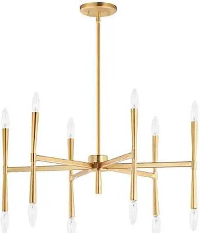 Main image of MAXIM LIGHTING 24626SBR Rome 12-Light Chandelier