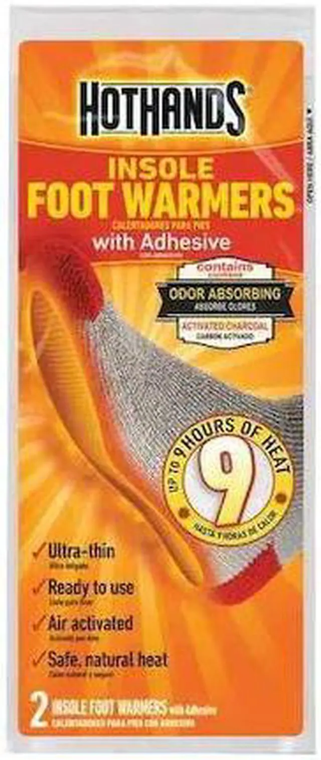 Alt view image 3 of 3 - Hothands Foot Warmer, Up to 9 hr. Heating Time, Activates By Contact with Air