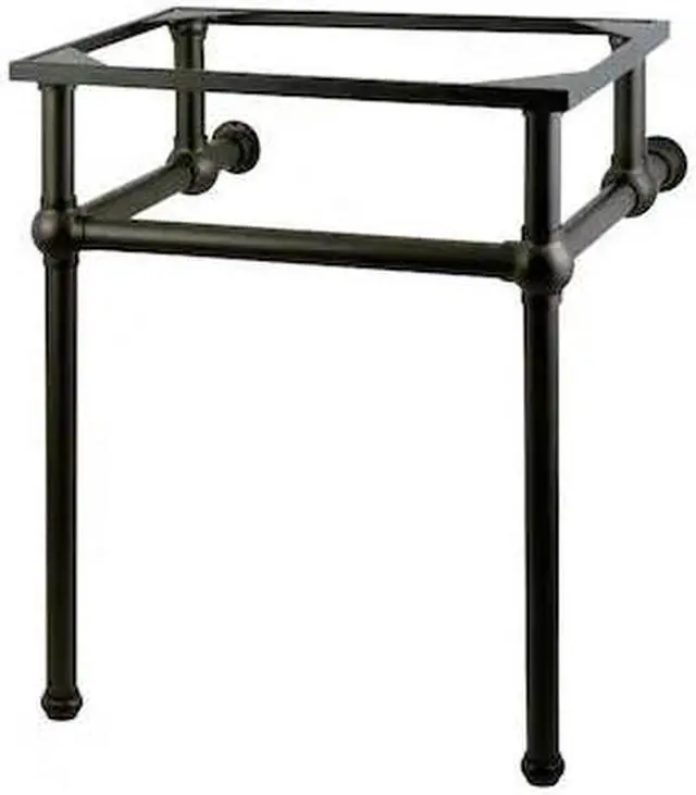 Alt view image 2 of 4 - Fauceture VBH242030ORB Brass Wash Basin Pedestal Leg, Oil Rubbed Bronze