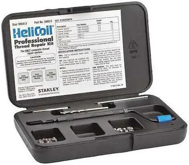 Main image of HELI-COIL 5403-3 Thread Repair Kit,304 SS,M3X0.5,36 Pcs