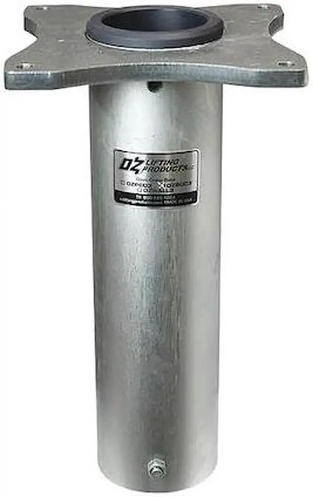 Main image of OZ LIFTING PRODUCTS OZSOC3 Mounting Base, 500 lb Capacity, Silver