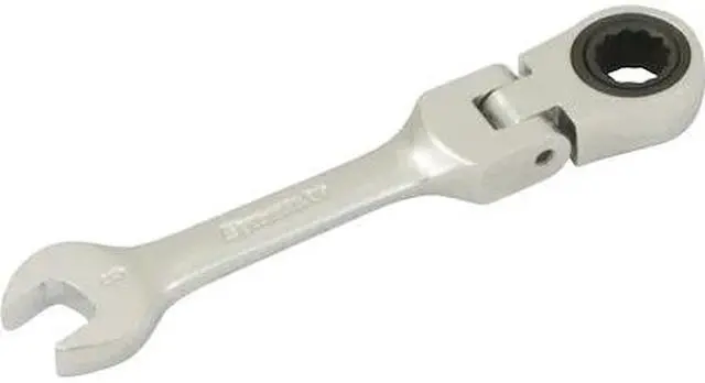 Main image of DYNAMIC D076308 Tools 8mm Stubby Flex Head Ratcheting Wrench