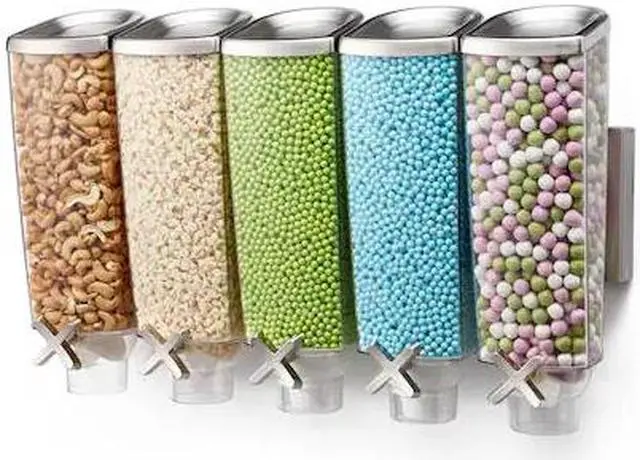 Main image of ROSSETO SERVING SOLUTIONS EZP2890 EZ-PRO 1 Gal. 5-Container Wall Mount