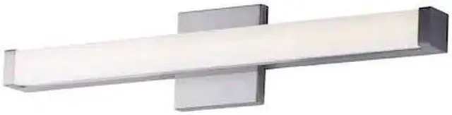 Main image of MAXIM 52002SN Spec Vanity 1-Light 24" Wide Satin Nickel Vanity Light