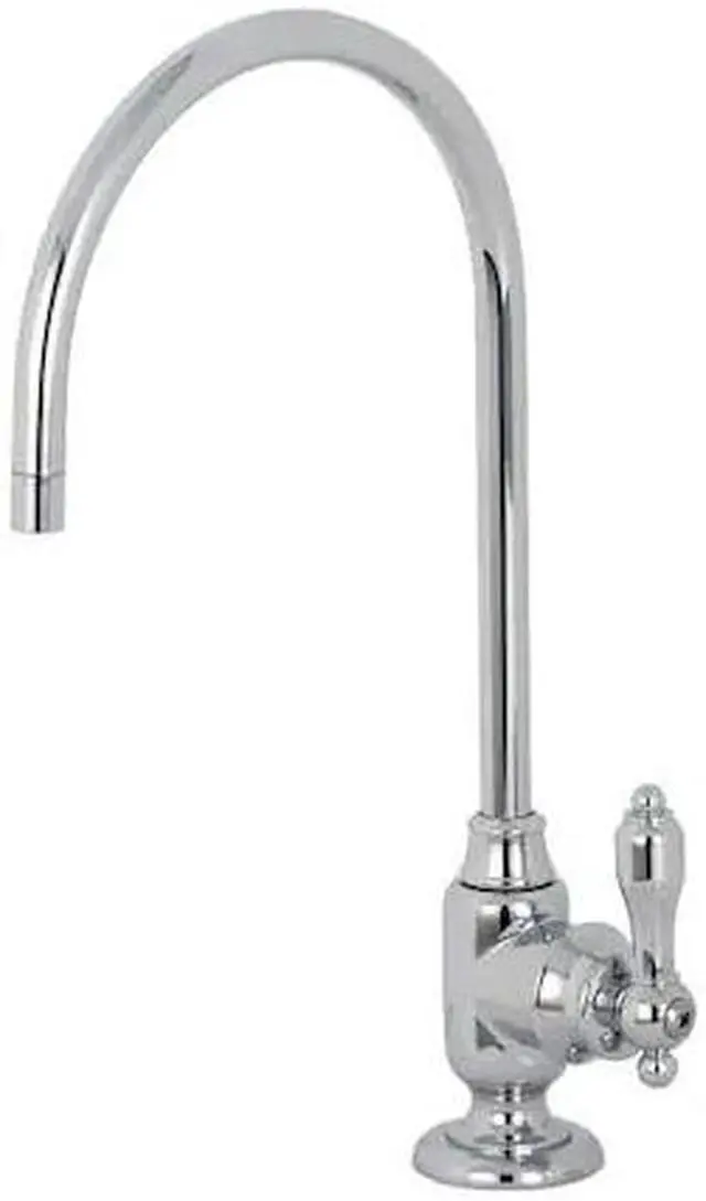 Alt view image 2 of 10 - Kingston Brass KS5191TAL Traditional Tudor Single-Handle Water Filtration Faucet - Polished Chrome