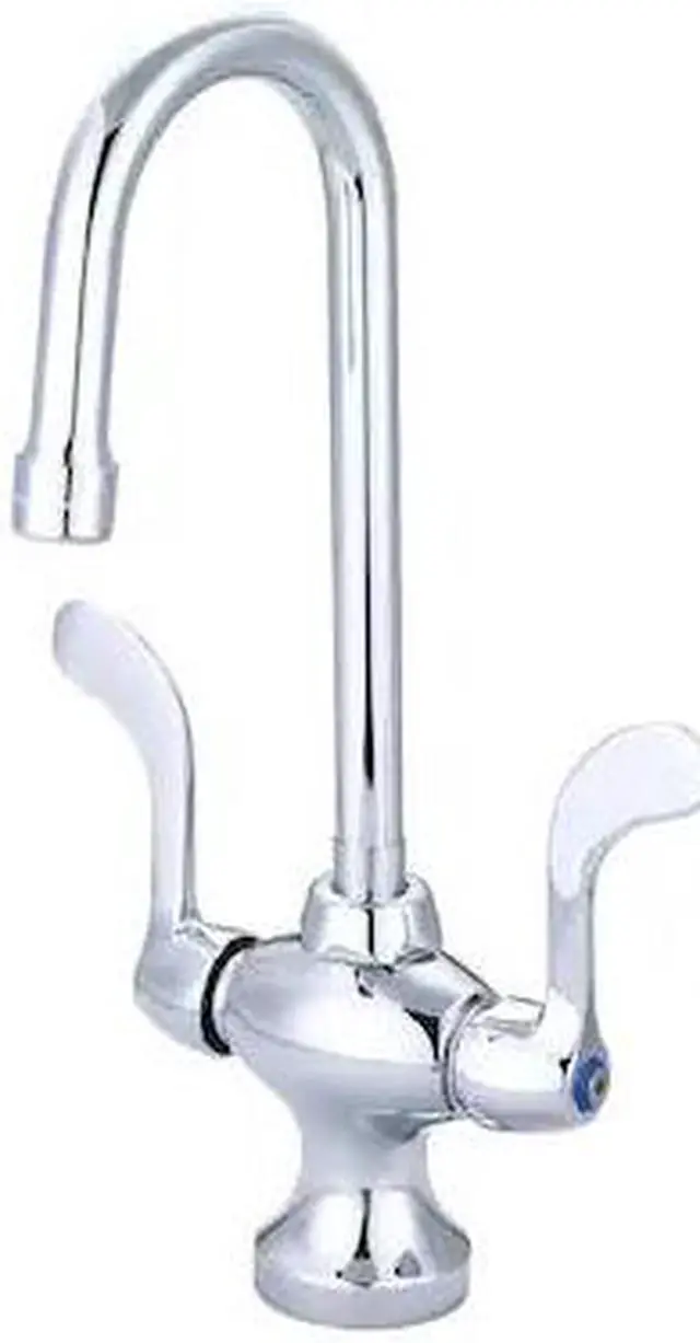 Main image of CENTRAL BRASS 0287-ELS17 Two Handle Bar/Pantry Faucet, Standard, Polished