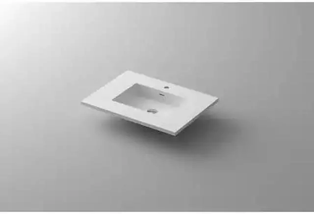 Alt view image 4 of 6 - VIVA Stone 30" Matte White - Solid Surface Countertop