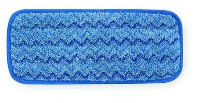 Alt view image 3 of 4 - RUBBERMAID FGQ82000BL00 Damp Pad,Flat,Microfiber