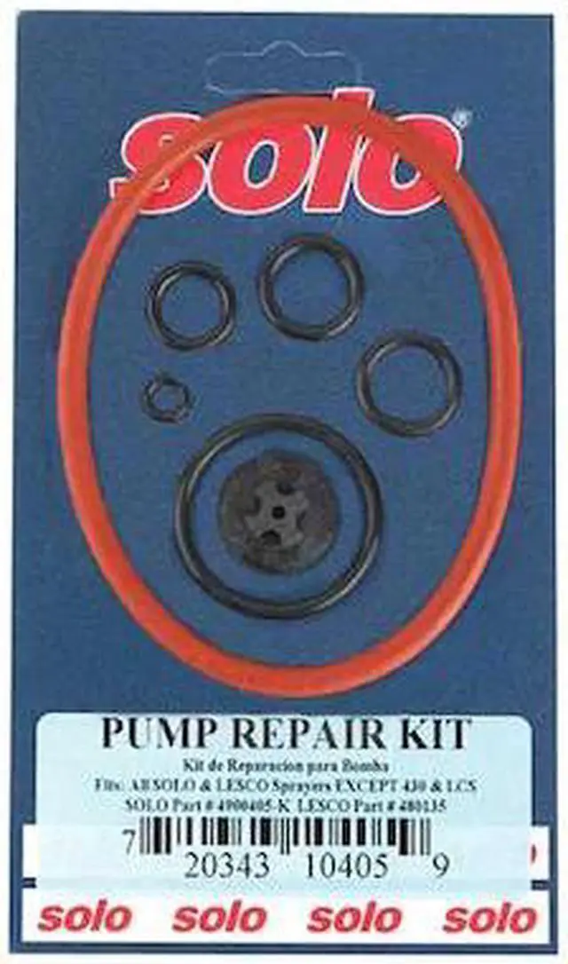 Alt view image 2 of 6 - SOLO 4900405K Piston Pump Repair Kit