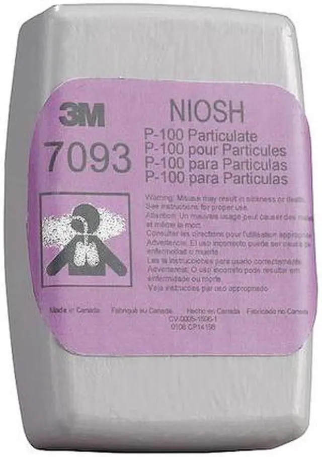 Alt view image 2 of 4 - 3M 7093 Particulate Filter P100