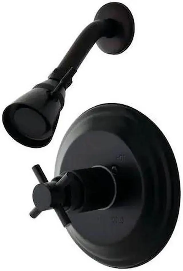 Alt view image 2 of 3 - Kingston Brass KB2635DXSO Concord Single Handle Tub & Shower, Oil Rubbed Bronze