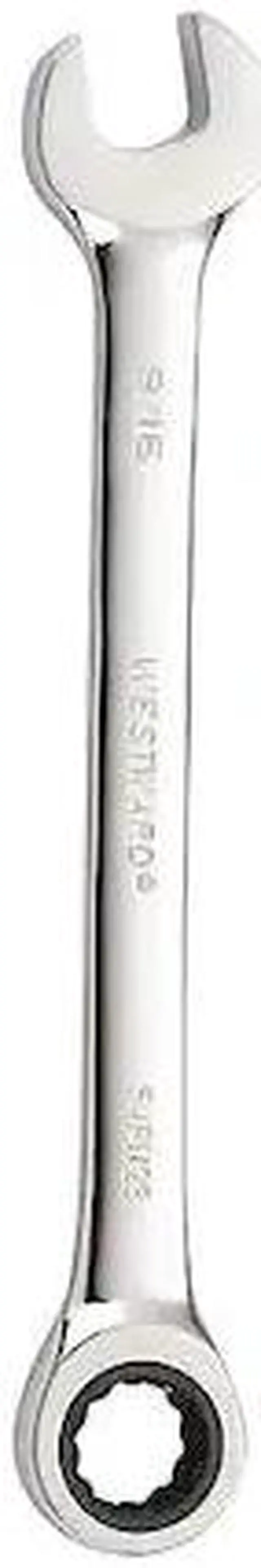 Main image of WESTWARD 54PN28 Combination Wrench, SAE, 7 1/2 in Length, 9/16 in Head, 12