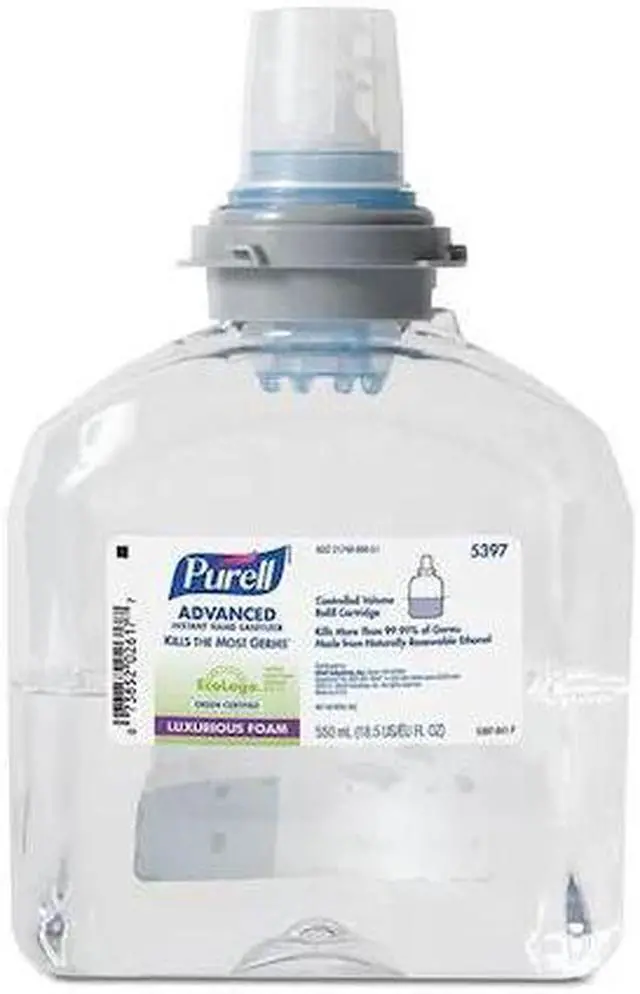 Main image of PURELL 5397-02 Green Certified Hand Sanitizer Foam 1200mL TFX Refill, PK2
