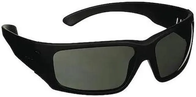 Main image of 3M MXE1002SGAF-BLK Safety Glasses, Wraparound Gray Polycarbonate Lens,