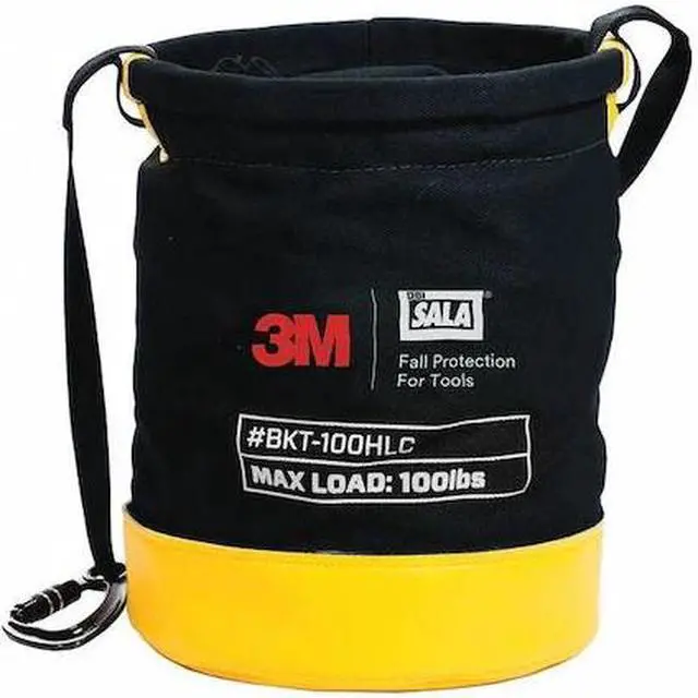 Main image of 3M DBI-SALA 1500134 Bucket, Black, Yellow, Canvas