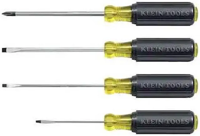 Alt view image 3 of 10 - 4 Piece Mini Cushion Grip Screwdriver Set