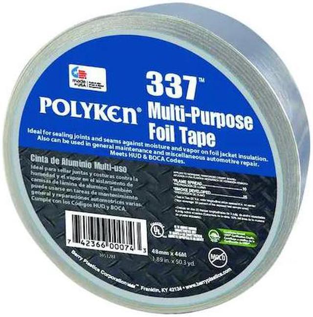 Main image of Polyken 2 In. X 50 Yd. 2 Mil Aluminum Foil Tape