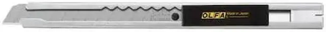 Main image of OLFA SVR-1 Snap-Off Utility Knife, Stainless steel, 5 1/4 in L.