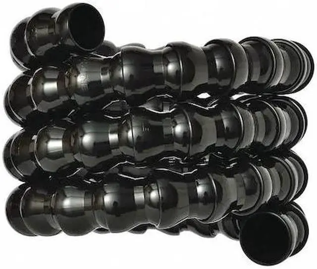 Alt view image 2 of 2 - Loc-Line Hose,Black,3/4",5ft.,Coil  69539-BLK