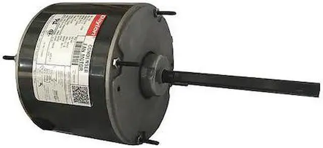Alt view image 2 of 3 - DAYTON 4M261 Condenser Fan Motor,1/6 HP,1075 rpm,60Hz