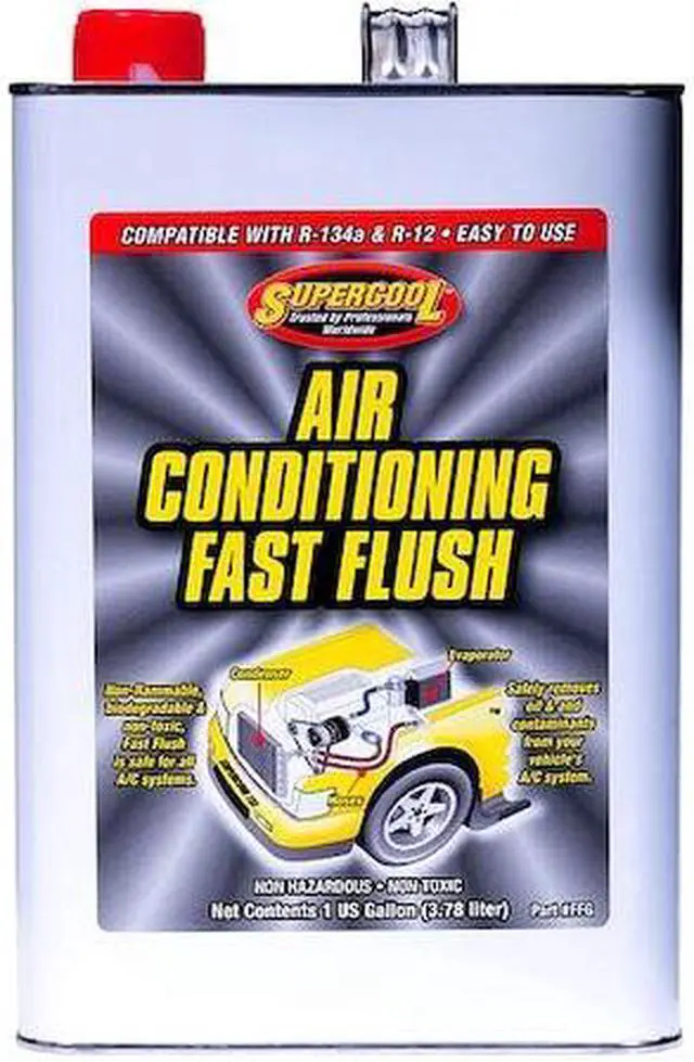 Main image of SUPERCOOL FFG Air Conditioning Fast Flush, Can, 1 gal.